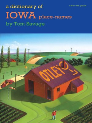 cover image of A Dictionary of Iowa Place-Names